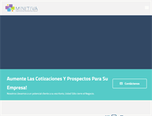 Tablet Screenshot of minitiva.com